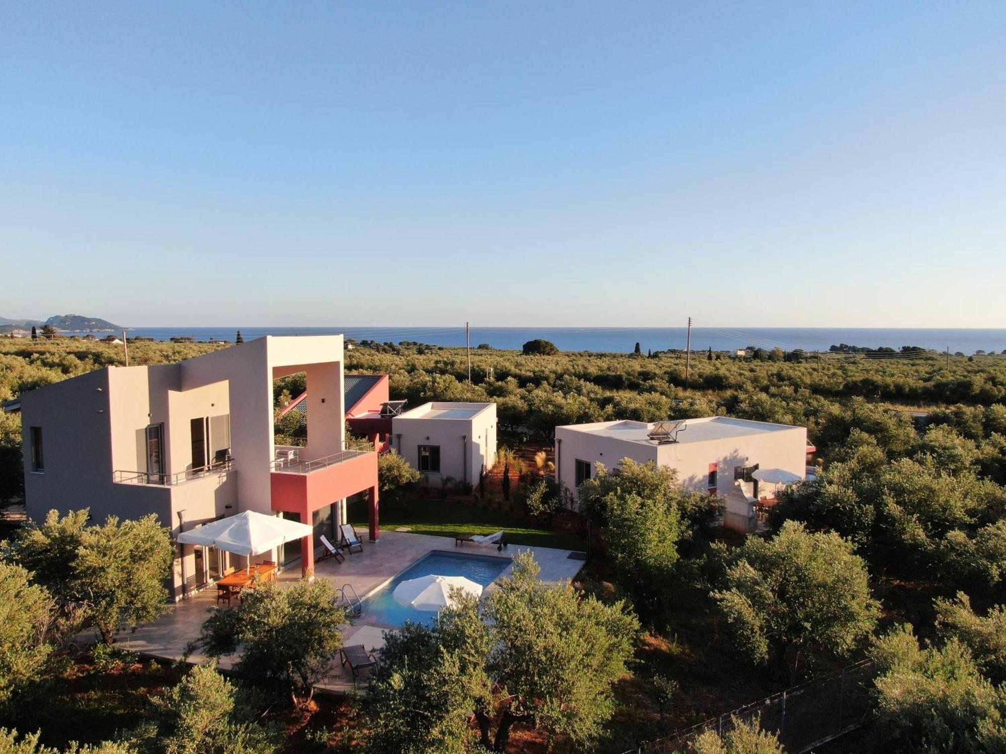 Olive Garden Villas Costa Navarino Eksteriør billede